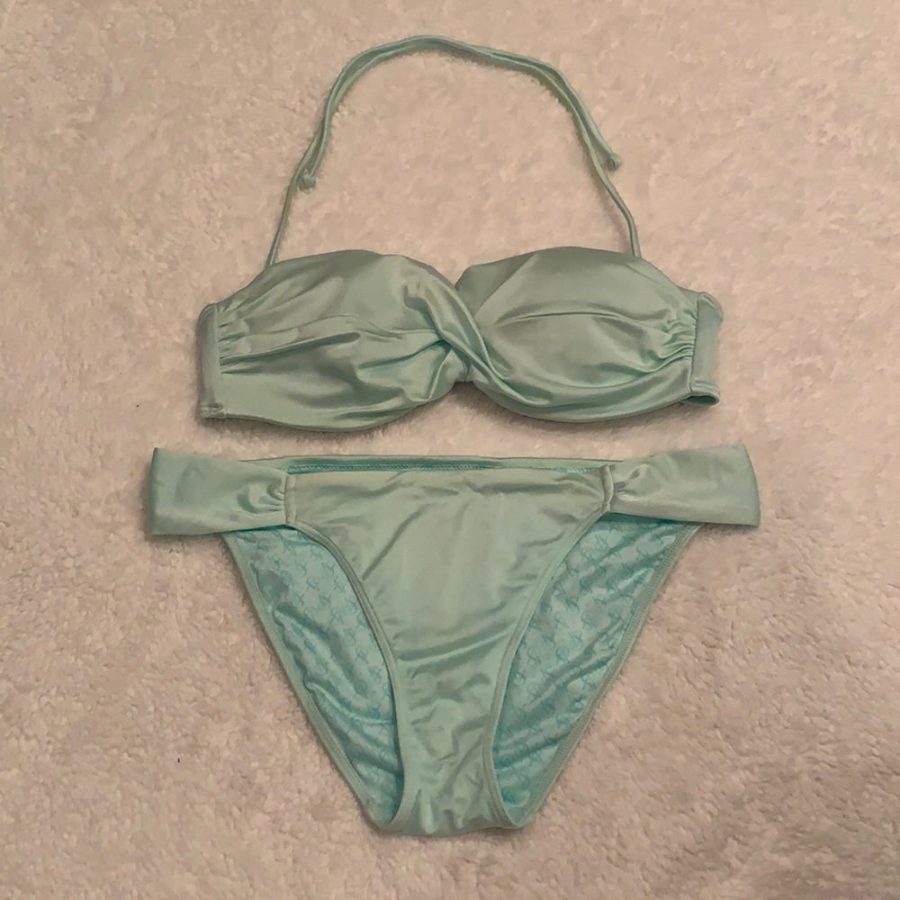 Victoria’s Secret shiny bikini